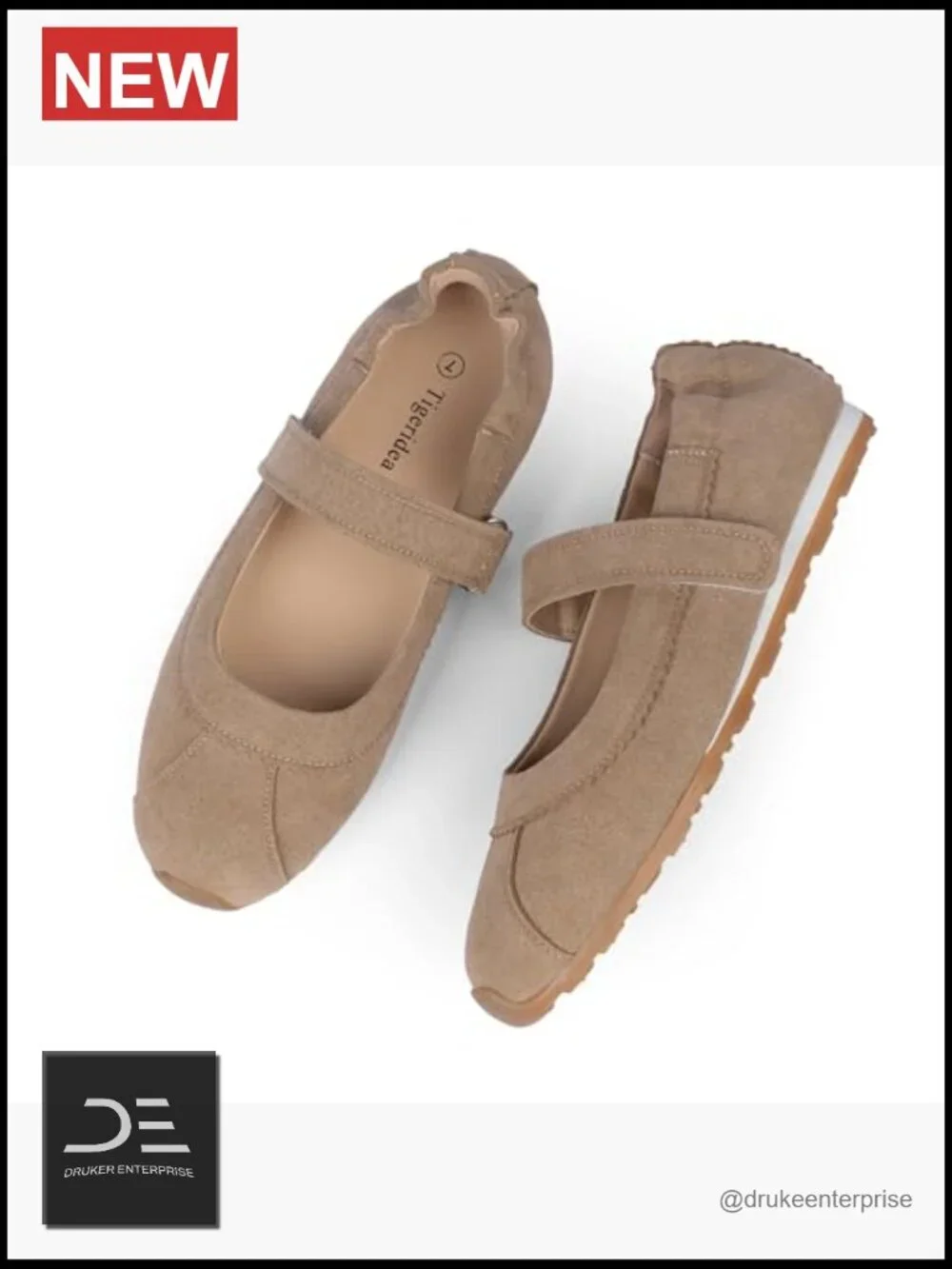 Mary Jane Ballet Sneakers Flats Dressy Shoes Women Comfortable Slip On Casual